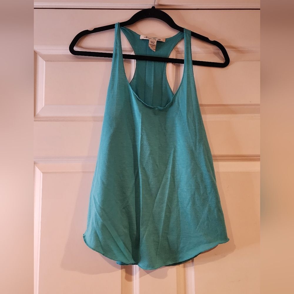 American Rag blue tank top XS